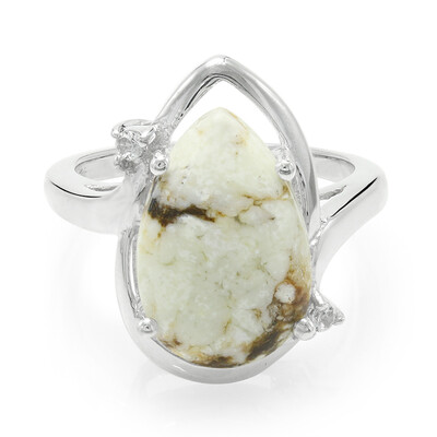 Magnesite Silver Ring