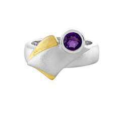 Uruguayan Amethyst Silver Ring