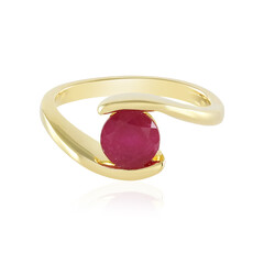 Madagascar Ruby Silver Ring