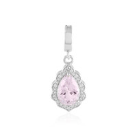 Brazilian Kunzite Silver Pendant