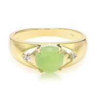 Imperial Chrysoprase Silver Ring