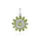 Peridot Silver Pendant