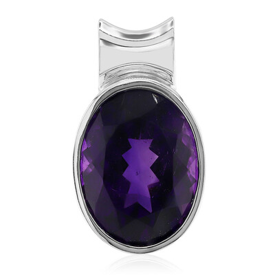 Zambian Amethyst Silver Pendant (Pallanova)