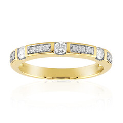 9K SI1 (G) Diamond Gold Ring