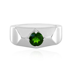 Russian Diopside Silver Ring