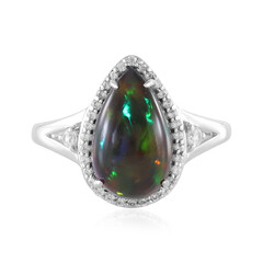 Mezezo Opal Silver Ring