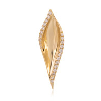 9K Zircon Gold Pendant (de Melo)