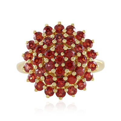 Tanzanian Ruby Silver Ring