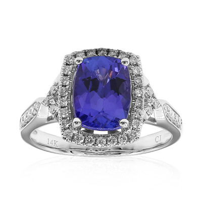 14K AAA Tanzanite Gold Ring (CIRARI)