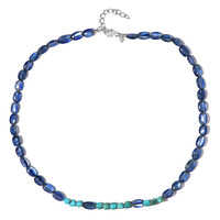 Nepal Kyanite Silver Necklace