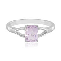 Rose de France Amethyst Silver Ring