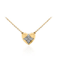 18K SI1 (G) Diamond Gold Necklace