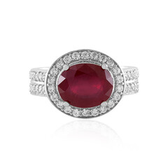 Madagascar Ruby Silver Ring