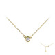 18K SI1 (G) Diamond Gold Necklace (Annette)