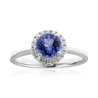 10K AAA Tanzanite Gold Ring