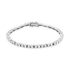 Zircon Silver Bracelet