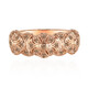 9K SI1 Argyle Rose De France Diamond Gold Ring (Annette)