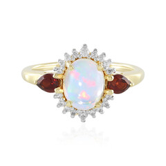 Welo Opal Silver Ring