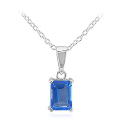 INDIGO BLUE TOPAZ Silver Necklace