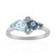 Sky Blue Topaz Silver Ring