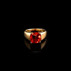 14K Mexican Fire Opal Gold Ring (AMAYANI)