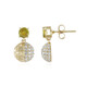 9K Sphene Gold Earrings