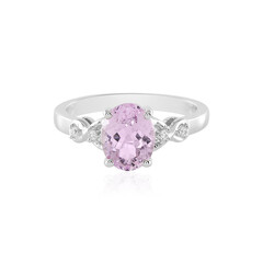 Kunzite Silver Ring