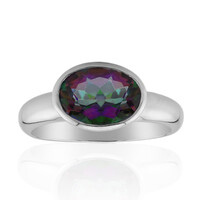 Mystic Quartz Silver Ring