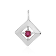 Madagascar Ruby Silver Pendant