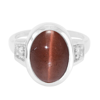 Cat´s Eye Scapolite Silver Ring