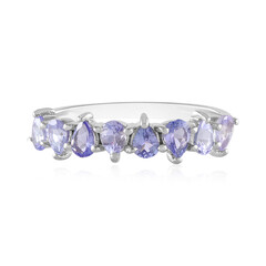 Tanzanite Silver Ring