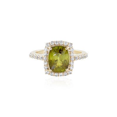 9K Sphene Gold Ring