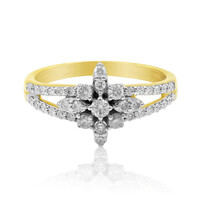 9K SI2 (G) Diamond Gold Ring