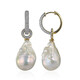 9K Freshwater pearl Gold Earrings (TPC)