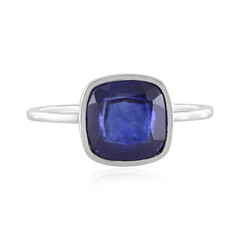 Madagascar Blue Sapphire Platinum Ring