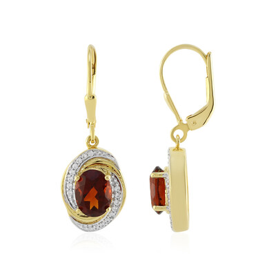 Madeira Citrine Silver Earrings