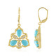 Turquoise Silver Earrings