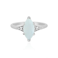 Paraiba Opal Silver Ring