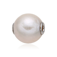 White Freshwater Pearl Silver Pendant