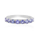 Tanzanite Silver Ring