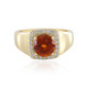 9K Hessonite Garnet Gold Ring