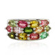 Fancy Tourmaline Silver Ring