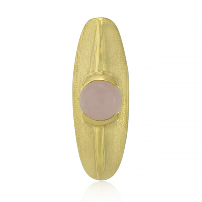 Pink Jade Silver Pendant (MONOSONO COLLECTION)