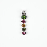 Tourmaline Silver Pendant