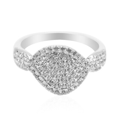 Zircon Silver Ring