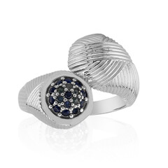 Blue Sapphire Silver Ring