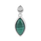 Malachite Silver Pendant