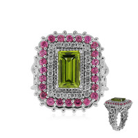 Peridot Silver Ring (Dallas Prince Designs)