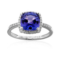 14K AAA Tanzanite Gold Ring (CIRARI)