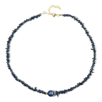 Nepal Kyanite Silver Necklace (Riya)